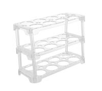 2 Pièces grille d'oeufs 8 coquetiers plateaux à oeufs empilables œufs carton d'oeufs porte-oeufs en plastique remplissage plateau d'oeufs bac à légumes plaque d'oeufs récipient