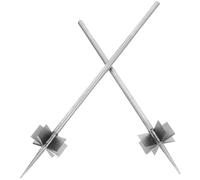 2 Pièces Hachoir à Oignons Multifonction en Acier Inoxydable, Coupe | Lames Multiples, Poignée Ergonomique, pour Épinards et Poireaux, Usage Hôtel Cuisine, Nettoyage Facile