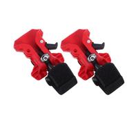 2 Pièces Holster de Ceinture Rouge, Attache Autobloquante | Clip Rapide à Dégagement, Accès D’une Main, Design Ergonomique, pour Perceuses et Métiers du Bâtiment
