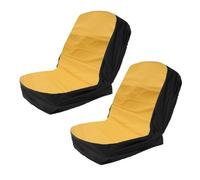 2 Pièces Housse de Siège de Tondeuse Coton Polyester, 15 Pouces | Imperméable, Résistante à L’usure, Installation Rapide, pour Siège de Tracteur et Jardin
