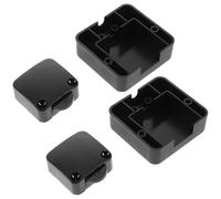 2 Pièces Interrupteur de Porte Tactile 2a 250v pour Armoire, Noir | Commande Automatique pour Placard et Chambre D’hôtel, Boîtier Plastique Cuivre, Capot Extérieur Inclus