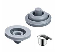 2 Pièces Joint Autocuiseur WMF, Lot de Joints Silicone Ø18/Ø22 cm-Anneau Joint Signal Noir, Rechange et Remplacement du Joint D’Étanchéité pour Autocuiseur Perfect et Perfect Plus Compatible 2,5-8,5L