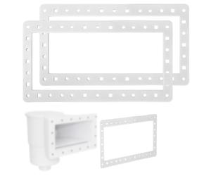 2 Pièces Joint Remplacement pour Skimmer de Piscine, 3/4" x 7,5" Joint Large Bouche pour Piscine Hors Sol Compatible avec Hayward SPX1091GW SP1091LX