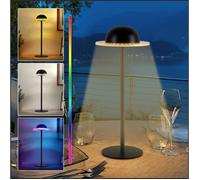 2 Pièces Lampe De Table Led Sans Fil,Lampe De Table Planet,Rechargeable De Chevet Luminosité Réglable,Couleur+Rgb,Contrôle T[LL823]