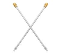 2 Pièces Lance Télescopique Rallonge 1/4 Acier Inoxydable | Raccord Rapide 1/4, Portée Étendue, Compatibilité, Usage Commercial, Auto Detailing, Nettoyage en Hauteur