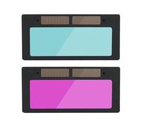 2 Pièces Lentille De Soudage Auto-obscurcissante pour Casque Soudage Professionnel Lentille Rechange Masque Soudage Pièces Filtrantes Verre Soudure D'assombrissement Automatique pour La Soudure