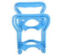 2 Pièces Lève-Bouteilles Renforcé pour Bidon D’Eau, Poignée Bleue | Installation Rapide, Compatibilité, Usage Maison et Bureau, PP Robuste, pour Bidon et Seau
