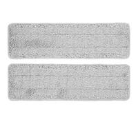 2 Pièces Lingette de Rechange pour Balai à Franges | Super-absorbante, Nettoyage Complet, pour Grandes et Petites Surfaces, Écoles et Auditoriums
