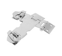 2 Pièces Loquet de Boîte Goupille de Sécurité et Verrou | Quincaillerie de Remplacement, Usage Maison et Rangement, Finition Argenté, pour Portes et Coffres
