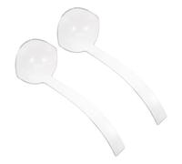 2 Pièces Louche à Punch en Plastique, Manche Long Ergonomique | Bec Verseur Intégré, Légère et Réutilisable, pour Bols à Punch et Service Buffet