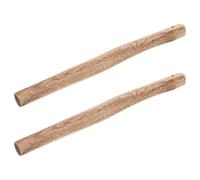 2 Pièces Manche de Faucille de Jardin 42cm, Poignée Ergonomique | Remplacement pour Outils de Coupe D’herbe et Houe, Installation Facile, Texture Naturelle, Surface Lisse