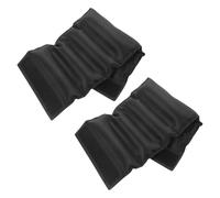 2 Pièces Manchon Isolant Réutilisable, Gel Noir | Housse Souple en Polyester, Refroidissement Longue Durée, pour Vin Pétillant, Bières, Pique-niques et Plage