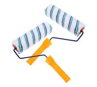 2 Pièces Mini Rouleau à Peinture sans Couture | Polyester, Pratique pour Rangement, Peinture et Dessin, Format Compact, Adapté aux Coins Étroits