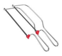 2 Pièces Mini Scie à Fil Acier 6 Pouces, Portable, Ergonomique | Bricolage et Menuiserie, Poignée Confortable, Coupe Polyvalente, Format Léger, Couleur Argenté