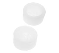 2 Pièces Moule à Petits Pains Bao en Silicone Blanc pour Débutants