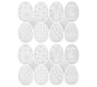 2 Pièces Moule Porte-clés Lapin de Pâques en Silicone Réutilisable | Diy, Démoulage Facile et Souple, Motif Œuf Festif, Format Compact pour Créations Suspendues