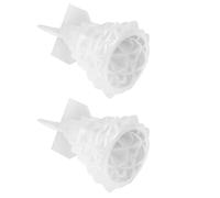 2 Pièces Moule Silicone Sapin 3d Blanc pour Résine, Cire et Plâtre, | Forme Arbre Miniature, Moulage Multi-matériaux, Compatible Lave-vaisselle, Création de Savons, Décoration Hivernale
