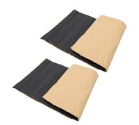2 Pièces Mousse Insonorisante Voiture, Panneau Butyle Aluminium | Plafond et Plancher, Amortit les Vibrations Moteur, Facile à Poser, Protège les Pièces, Usage Automobile