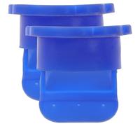 2 Pièces Noyau de Siphon Bleu Anti-odeur Silicone | Cuisines et Sous-sols, Léger, Pose Facile, Dispositif Anti-refoulement, Plusieurs Barrières les Odeurs