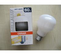 2 Pièces Osram Lampe Glühlampe BELLALUX SOFT WHITE Bella T60 SIL 60 230V E27 60W