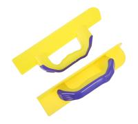 2 Pièces Outil D'angle Intérieur pour Cloisons Sèches, Plastique | Raclage Précis des Transitions, Travail en Espaces Étroits, pour Cadres de Fenêtre et Dessus de Mur