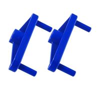 2 Pièces Outil de Centrage 92mm pour Traçage Précis du Bois, Bleu | Plastique Ergonomique Facile à Utiliser, Léger à Transporter, pour Planches et Panneaux, Menuiserie, Mobilier, Projets DIY