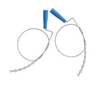 2 Pièces Outil de Ramassage à Pince Flexible pour Déboucheur | Kit de Débouchage Canalisation, Abs et Acier, Usage Sûr, Design Simple, pour Tuyau Évacuation Évier