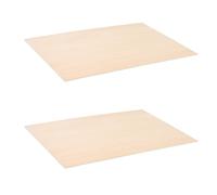 2 Pièces Panneau de Bois pour Gravure Diy, Surface Lisse, A3 | Fournitures de Gravure, pour Enseignement et Atelier, Bois, Usage Polyvalent, Travail Précis