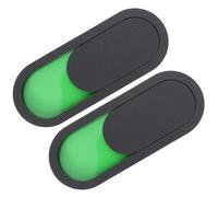 2 Pièces Panneau Suspendu pour Toilettes Occupé en Verre Noir | Signalisation Réversible, Installation Simple, Texture Solide, Usage Hôtels et Bureaux Administratifs, Protection Visuelle