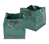 2 Pièces Paquet à Feuilles de Jardin Grand Format Pliable en PP