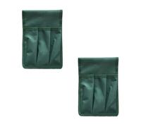 2 Pièces Paquet pour Siège à Genoux de Jardin en Tissu Oxford Vert | Organisation des Outils, Réduit les Allers-retours, pour Jardiniers et Entretien, Pruners et Accessoires