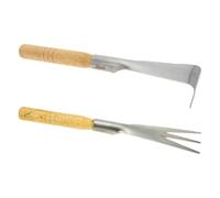 2 Pièces Pelle de Jardinage ’Agriculture en Acier Inoxydable | Bois et Acier Inoxydable, Finition Soignée, Surface Lisse, sans Bavures, Usage pour Travaux de Terrassement