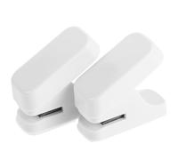 2 Pièces Perforatrice Portable Rose Main pour Feuilles Mobiles | Découpe Propre et Précise, Format Compact Manuel, Usage Bureau et Ateliers Créatifs