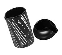 2 Pièces Pichet à Lait Céramique Style Japonerie 200ml | Design Simple et Élégant, Usage Polyvalent, Format 200ml, pour Service de Crème, Sauce ou Miel