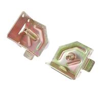 2 Pièces Pied de Garde-robe Réglable à Vis pour Nivellement Précis | Acier Laminé à Froid, Micro Réglage et Protection du Sol, pour Armoires et Étagères