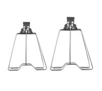 2 Pièces Pince à Canard en Acier Inoxydable Clip de Grillade | Poulet et Aliments Délicats, Usage Grill et Bbq, Nettoyage Facile, Résistance à Chaleur Froid