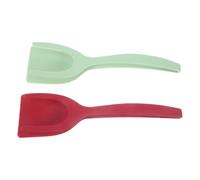 2 Pièces Pince Cuisine Multifonction en Nylon, Spatule | Surface Lisse, Style Soigné, Usage Barbecue Cuisine, Poignée Antidérapante, Outil Sûr, Résistant