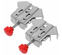 2 Pièces Pince D’angle Droite Inoxydable Réglable 90 Degrés | Maintien Sécurisé, Usage Atelier, Cadre Photo et Aquarium, Serrage Précis, Outil Compact en Acier Inoxydable