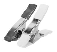 2 Pièces Pince de Fixation, Forme A, 4 Pouces | Usage Jardin et Serrage, Serrage Rapide D'une Main, Résiste aux Intempéries, pour Panneaux Mousse et Fonds