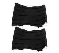 2 Pièces Pince en Silicone Multifonction Anti Chaleur Cuisine | Flexible et Antidérapante, Isolation Thermique, Noir, Usage Four et Micro-ondes, Prise Sûre