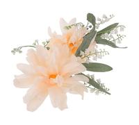 2 Pièces Pince Rideaux à Fleurs, Embrasse pour Rideau Décorative | Attache Voilage Clip Métallique, Style Bohème Rustique, pour Panneaux de Fenêtre, Salons et Décoration Intérieure Élégante
