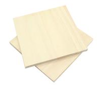 2 Pièces Planche de Bois pour Sculpture et Argile, Support de Base | Surface Lisse, Bords Scellés, Teinte Naturelle Kaki, Espace de Rangement Supplémentaire, Panneau Arrière