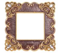 2 Pièces Plaque Murale de Prise Acrylique Or, Décorative, Cristaux