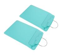 2 Pièces Plastique Porte-dossiers A5 avec Crochet Vert | Fixation Verticale Pratique, Clips Multicouches Élastiques, Panneau Rigide Épais, Maintien Sécurisé des Documents