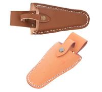 2 Pièces Pochette à Outils en Cuir, Ceinture, Vintage | Cuir de Vache Épais, Bouton Pression, Accès Rapide, Protection Renforcée pour Jardinage et Réparation