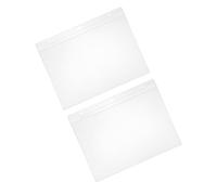 2 Pièces Pochettes de Protection pour Dossiers A5 en PVC | Documents et Licence Professionnelle, Lot Trois-en-un, Unisexe, Gain de Place, Usage Bureau