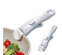 2 Pièces Poignée Amovible Universelle Pour Poêles, Poignée Amovible Mastrad, Poignee Détachable Pour Casserole Résistante À La Chaleur (250°C) , Pince Ergonomique Pour Ustensiles De Supporte 10kg