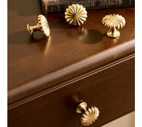 2 pièces Poignée de citrouille dorée, bouton de porte de meuble, bouton de tiroir et de placard Taille Unique,6 pièces,4 pièces,Or brillant 10 pièces,Or brillant 5 pièces,10 pièces-or,Argent 4 pièces,