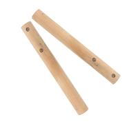 2 Pièces Poignée de Masque de Soudage en Bois Khaki | Accessoire pour Casques et Écrans, Prise Ergonomique Légère, Résistante à Chaleur, pour Coupe et Meulage