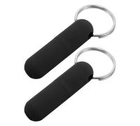 2 Pièces Poinçonneuses à Cigares Mini Outil à Noir Portable | Porte-clés en Cuir, Métal et Caoutchouc, Coupe Précis pour Cigarette, Usage en Déplacement